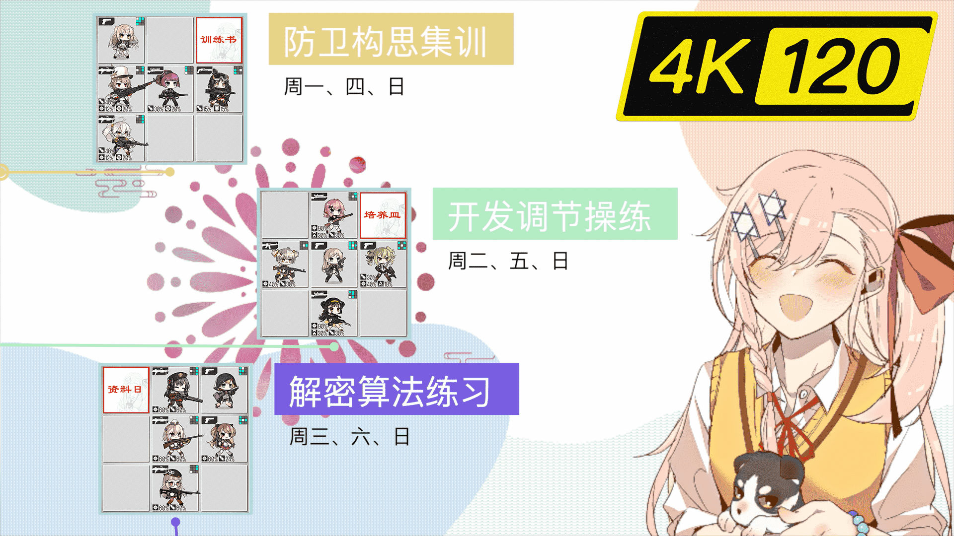 少女前线：iOS服11月22日至11月28日铁血融合演习配队攻略