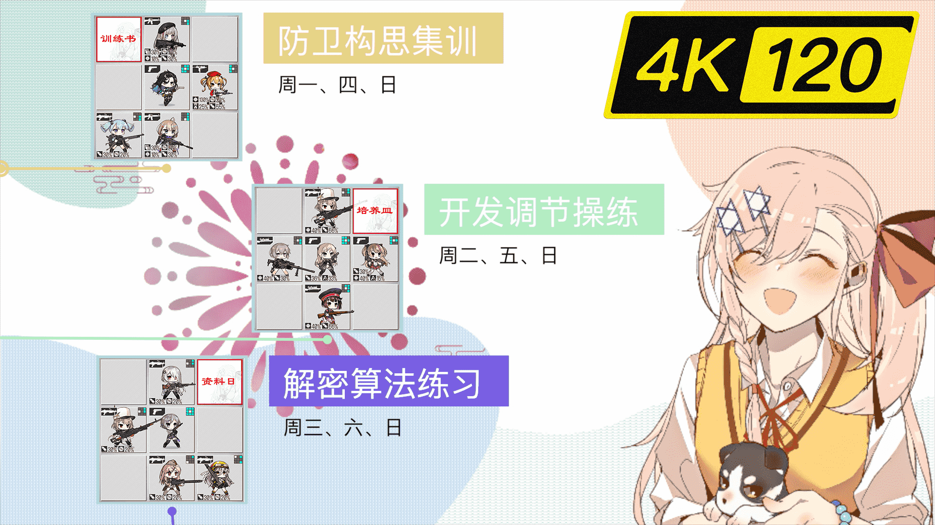 少女前线：iOS服3月21日至3月27日铁血融合演习配队攻略