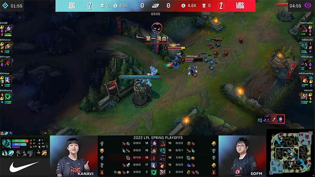 LOL-LPL：TheShy生死局剑魔惨遭针对，JDG 3-2战胜WBG挺进四强