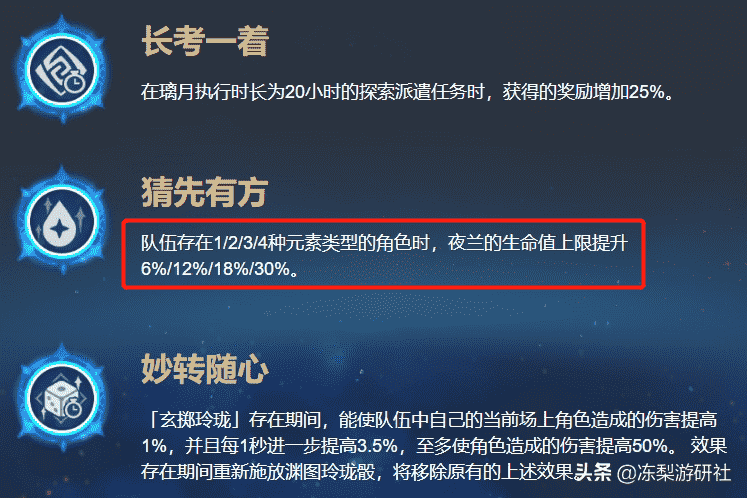 原神：0命1精夜兰伤害演示，大招秒伤近3W，你满意么？