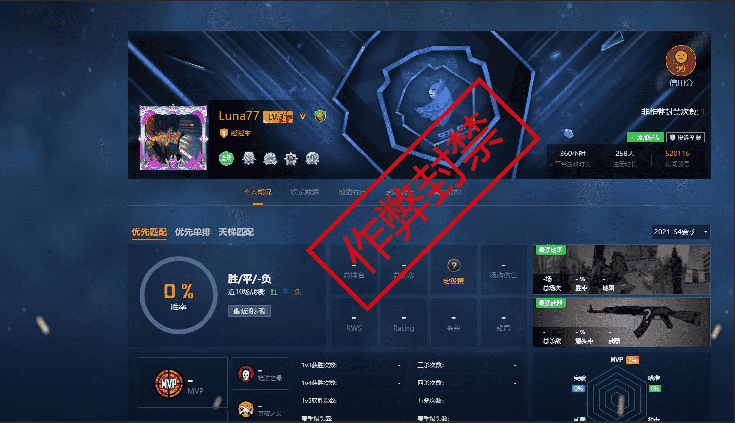 CSGO圈又地震了！5e封禁天梯第一，天才少年原来是高科技