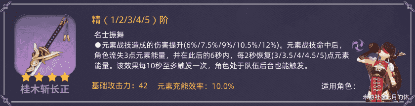 原神：白嫖5把稻妻武器，适用角色推荐