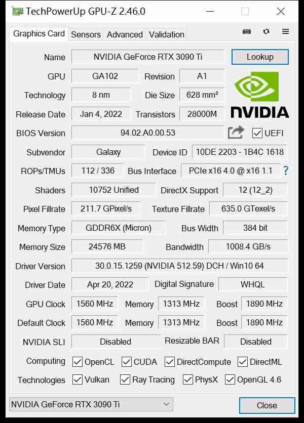 影驰RTX 3090 Ti星曜评测 游戏·专业两开花