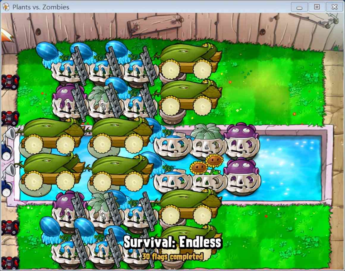 植物大战僵尸无尽泳池怎么打_无尽泳池阵形打法推荐