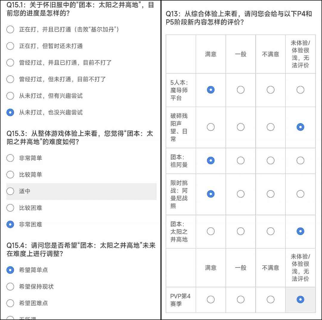 TBC怀旧服：太阳井或将提前削弱，国服最新调查问卷曝光